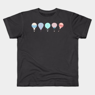 Hot Air Balloons Kids T-Shirt